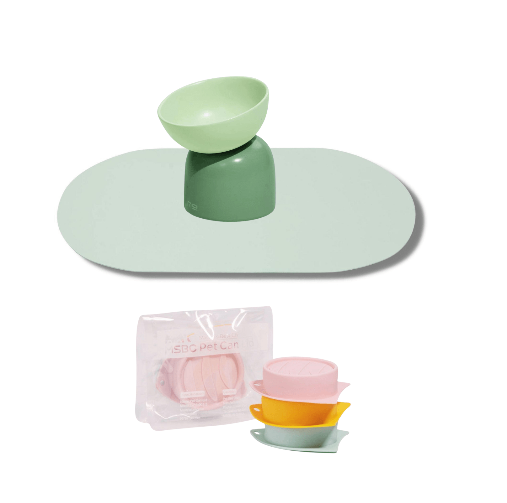 Makesure Pet Dining Essentials Bundle - Style & Function for Your Furry Friends